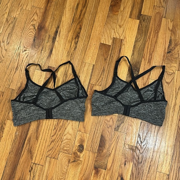 2-pack Bravado Gray Sports Bra with Racerback Design - Picture 3 of 5